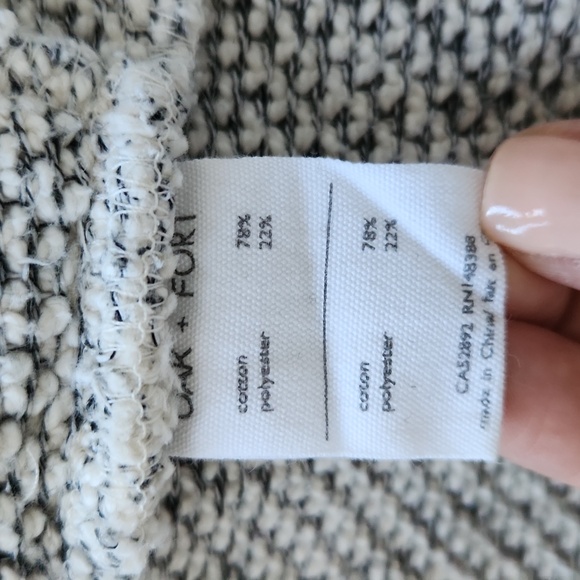 Oak + Fort Open Cardigan Sweater - Picture 5 of 6